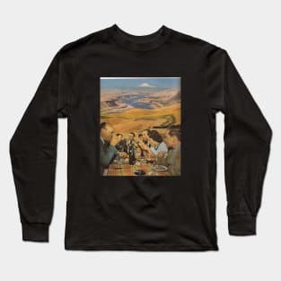 Mt Hood Dinner Party Long Sleeve T-Shirt